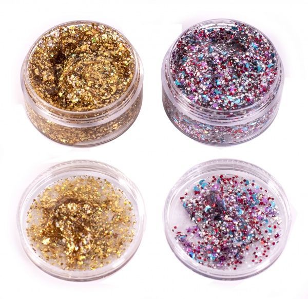 Гель-блискітки для тіла Lukky мікс Т11927