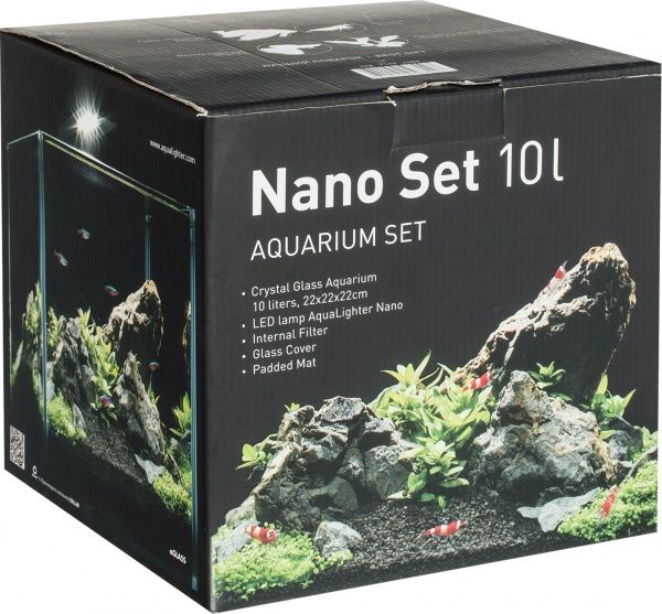 Комплект аквариумный COLLAR NANO SET 10 л 22х22х22 см 7142