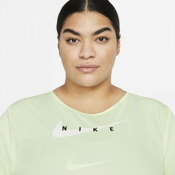 Футболка Nike W NK SWOOSH RUN TOP SS CZ9278-701 XS м'ятний
