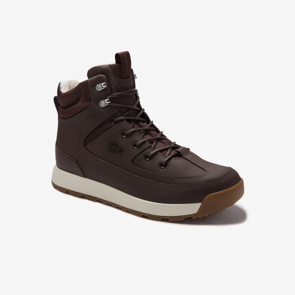 Ботинки Lacoste URBAN BREAKER 419 1 CMA DK 738CMA00601W7 р.41,5 коричневый