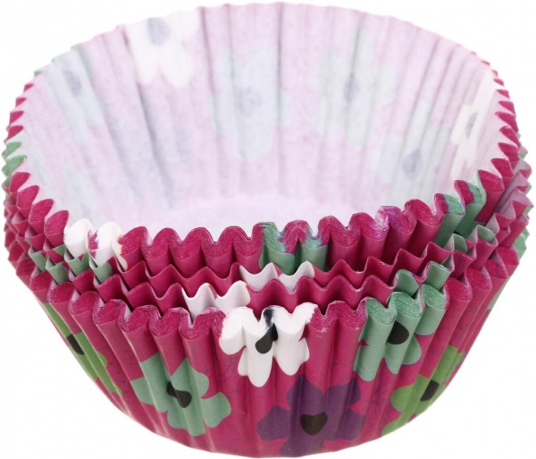 Формочки для кексов 5 см 60 шт. в ассортименте