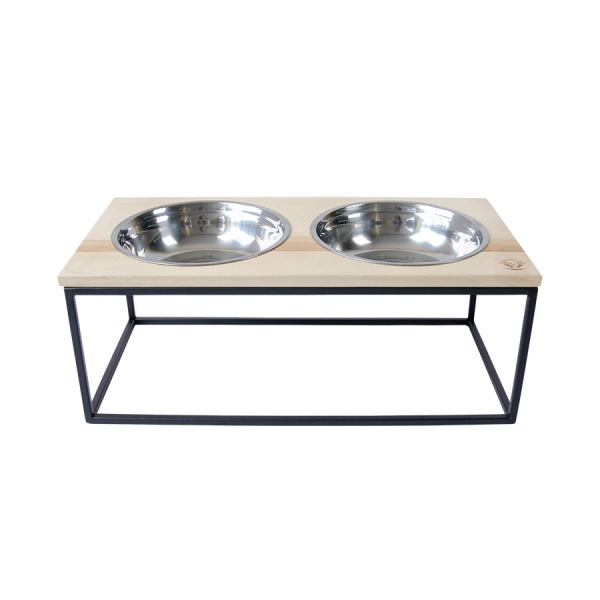 Миска двойная 10 центів для Джека №4 L 2х1600 мл черный