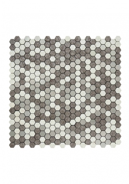 Декоративная панель EMERGO самоклеющая Шестиугольник Бронза Home Inspire(1шт.=0,094248кв.м.) самоклеюча 