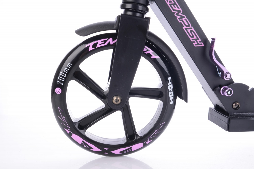Самокат Tempish NIXIN 200 AL черный с розовым 1050000233/Pink