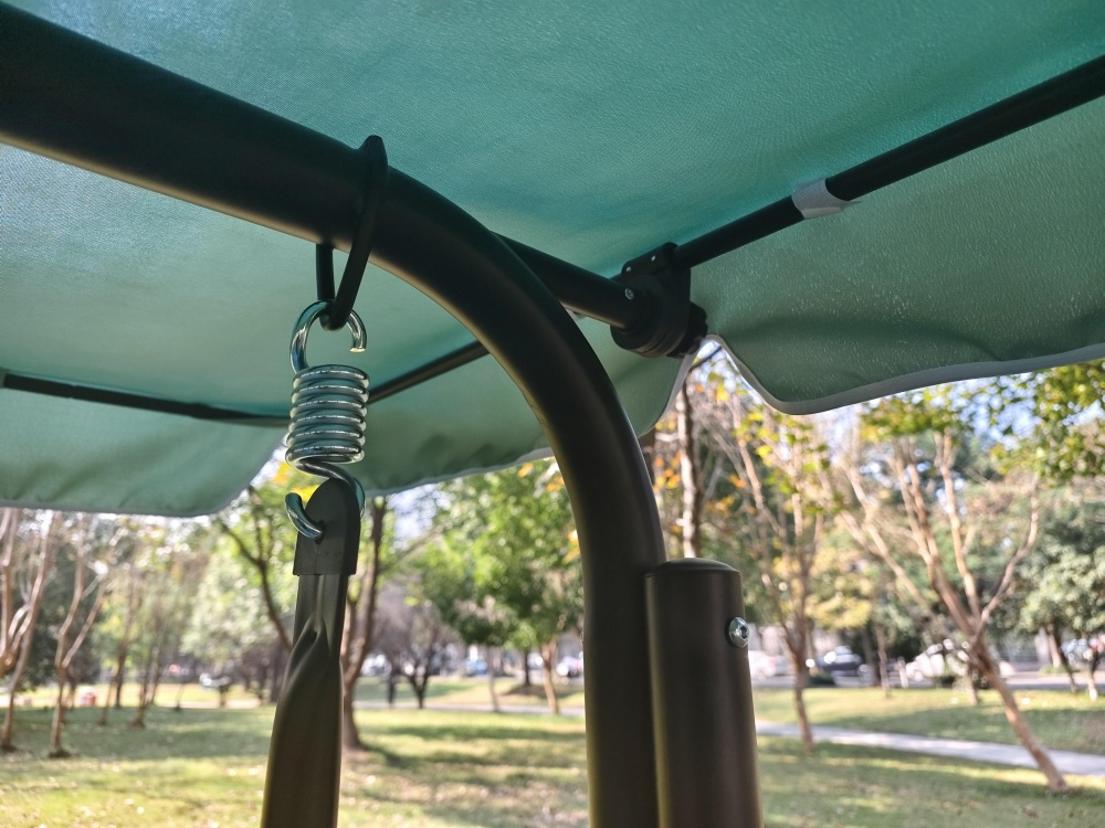 Гойдалка з навісом UP! (Underprice) SW103 Грейс-листя 190х125х164 см