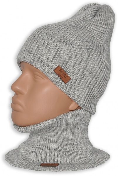 Баф дитячий р.28-32 сірий 825 