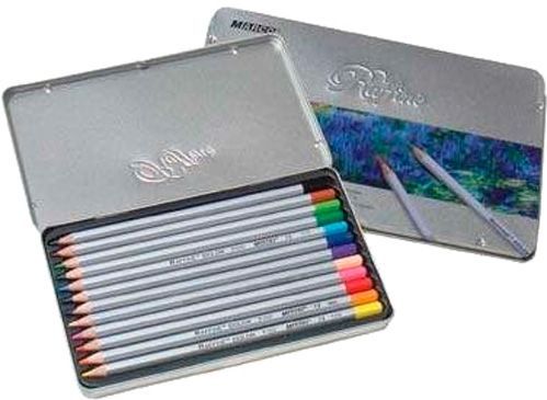 Олівці кольорові Raffine 12 кольорів 7100-12TN Marco