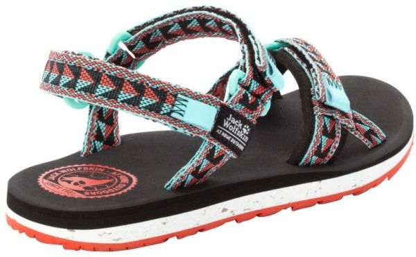 Сандалии Jack Wolfskin OUTFRESH SANDAL W 4039461-6089 р. UK 6 черно-бирюзовый