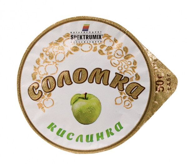 Соломка Spektrumix яблучна сушена Кислинка 50 г 