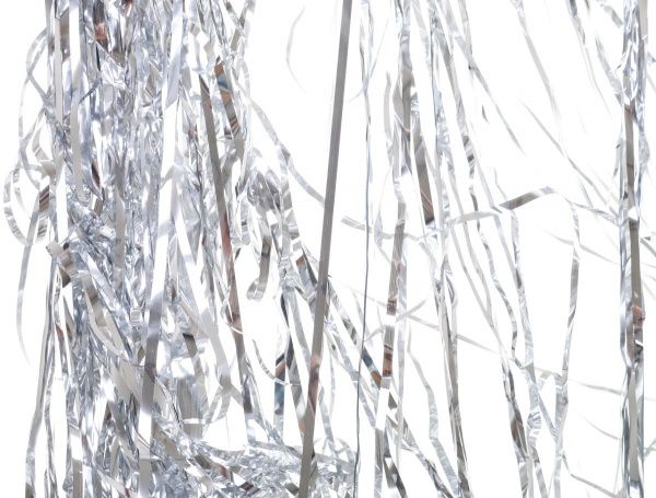 Дождик новогодний голографическая 2,5 1,4 м серебристый