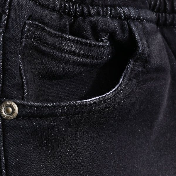 Брюки LINCOLN&SHARKS 2L3904 р.140 черный деним 