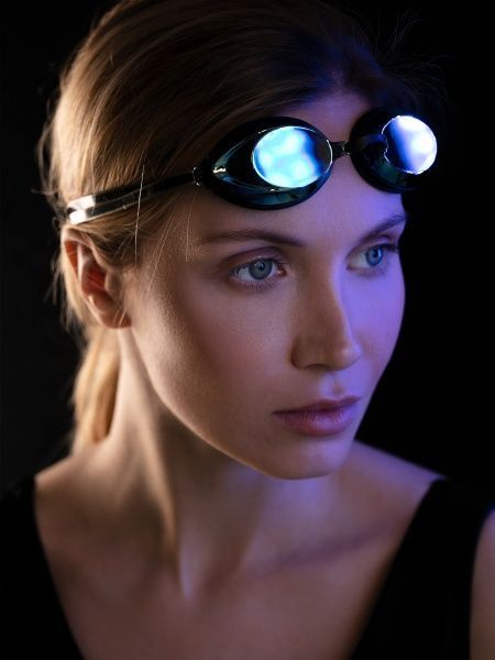 Очки для плавания 4F унисекс OS D4L21-OKU251A-20S one size черный