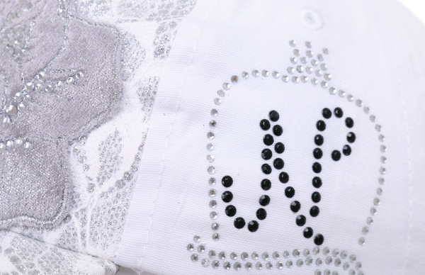 Кепка для девочек Pampona 21 L 09 р.50 серебряный 