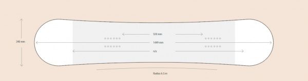 Сноуборд Firefly Furious 148 см