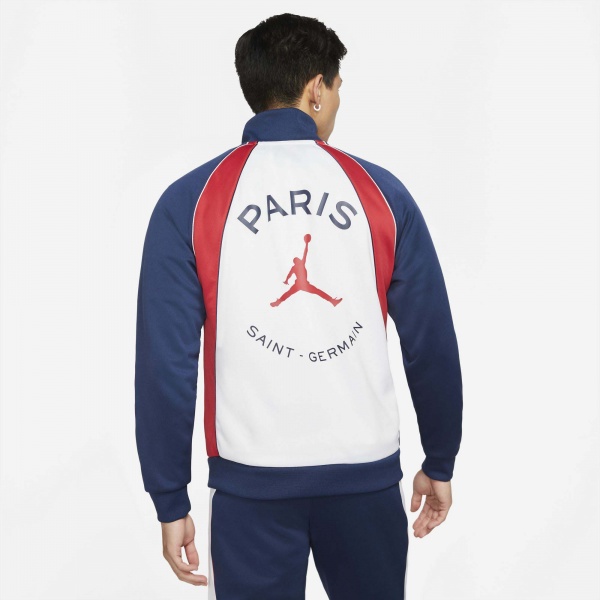 Куртка Jordan M J PSG SUIT JKT DB6489-100 р.S білий