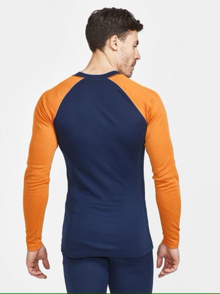 Комплект термобілизни Craft 1909709-396580-6 р.L синій із помаранчевим