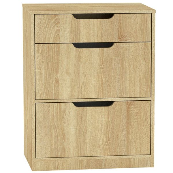 Тумба для обуви Компанит 352x604x932 мм дуб сонома 