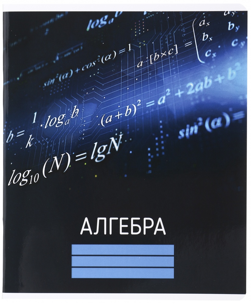 Тетрадь школьная Алгебра 48 листов в клеточку Nota Bene