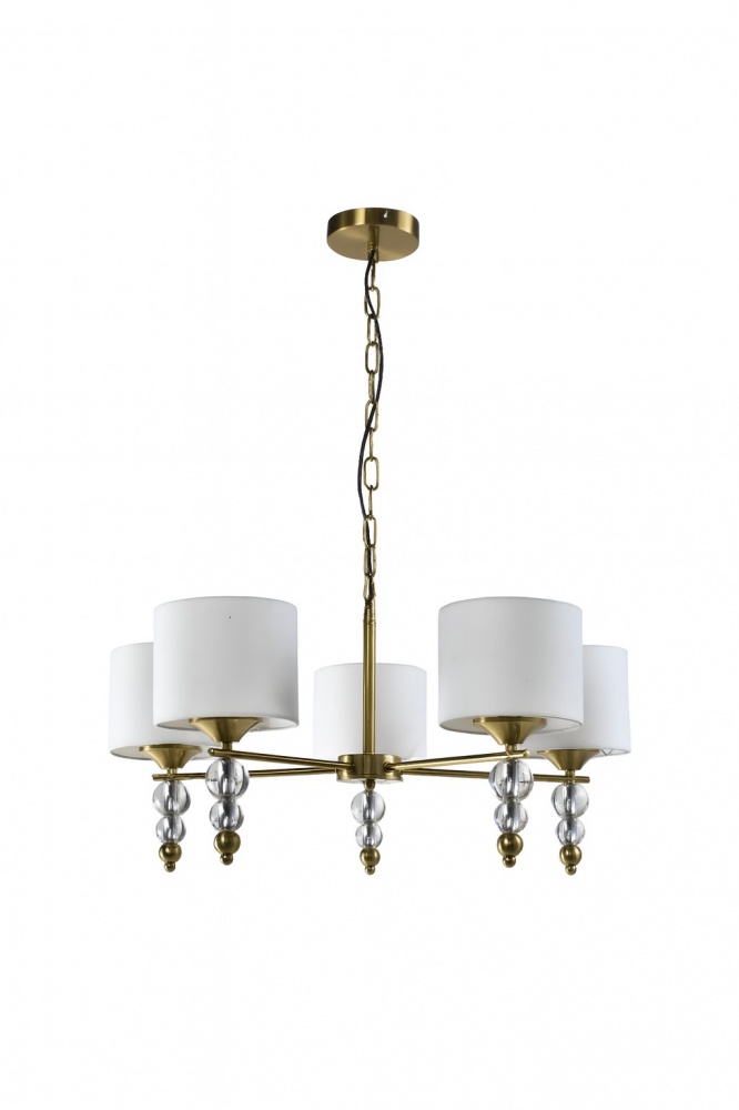 Люстра потолочная Sensio Aurelia 5xE14 золотистый PR-PL321164-5
