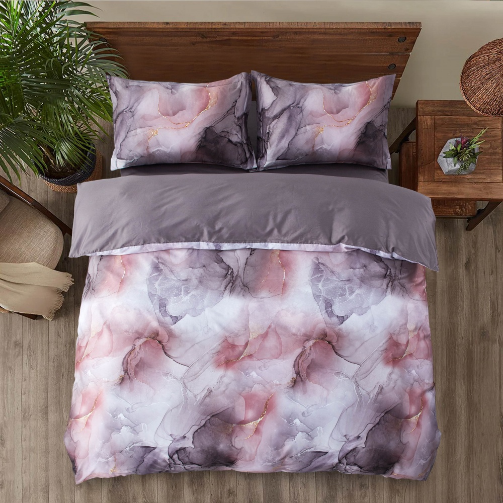 Комплект постільної білизни Malibu 2 рожевий La Nuit