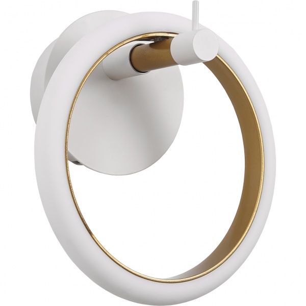 Бра Hopfen LED 10 Вт белый/золото NIK-10 WH 