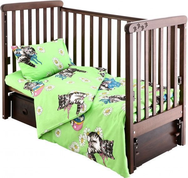 Комплект постельного белья Ярослав 112х147 см зеленый 