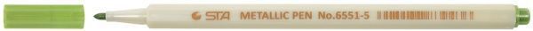 Маркер художній STA Paint 6551 1 мм STA6551-M05 металік зелений 
