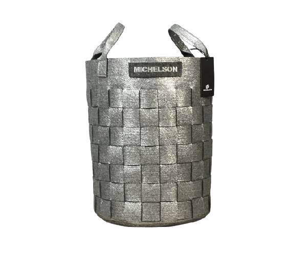 Кошик з ручками 48x37 см металік Michelson