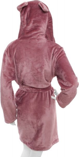 Халат жіночий капюшон з вушками р. XS сливовий 