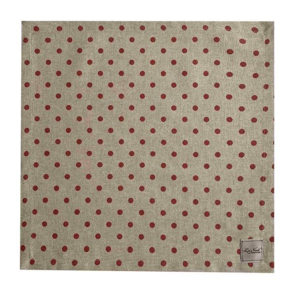 Серветка La Nuit Горох 40x40 см 