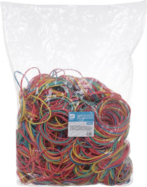 Резинки для денег UP! (Underprice) 1000 г цвет в ассортименте 