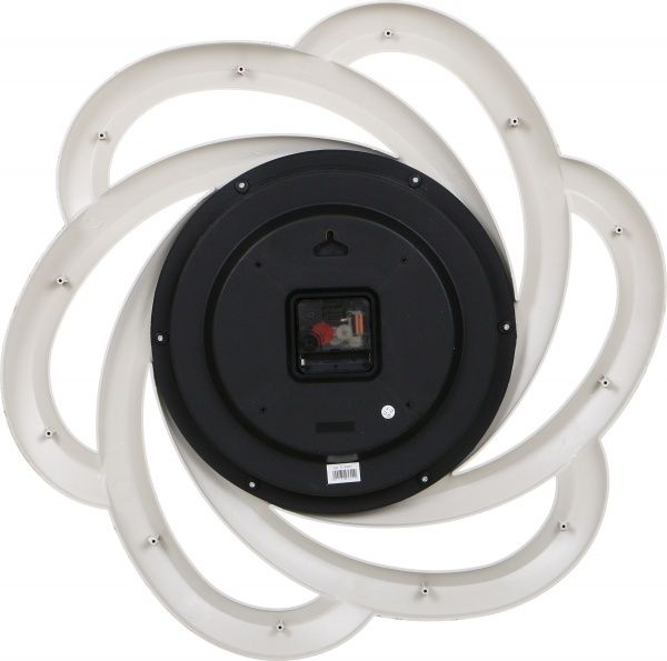 Годинник настінний Flora матеріал: пластик,колір: білий 50,8x50,8x5,8 см