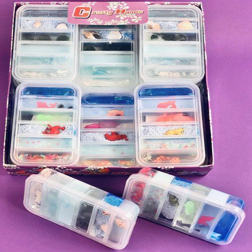 Пластична маса 6 в 1 Морські тварини