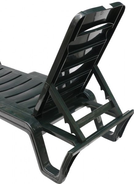 Шезлонг Алеана Бриз темно-зелений 63x192 см 