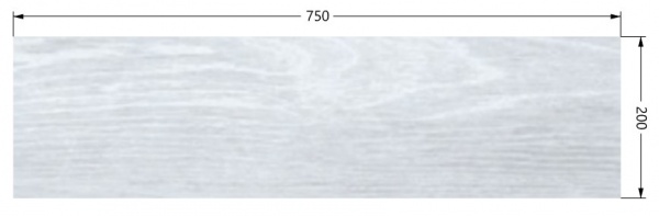 Плитка Prissmacer Alcazar Pearl 20x75 