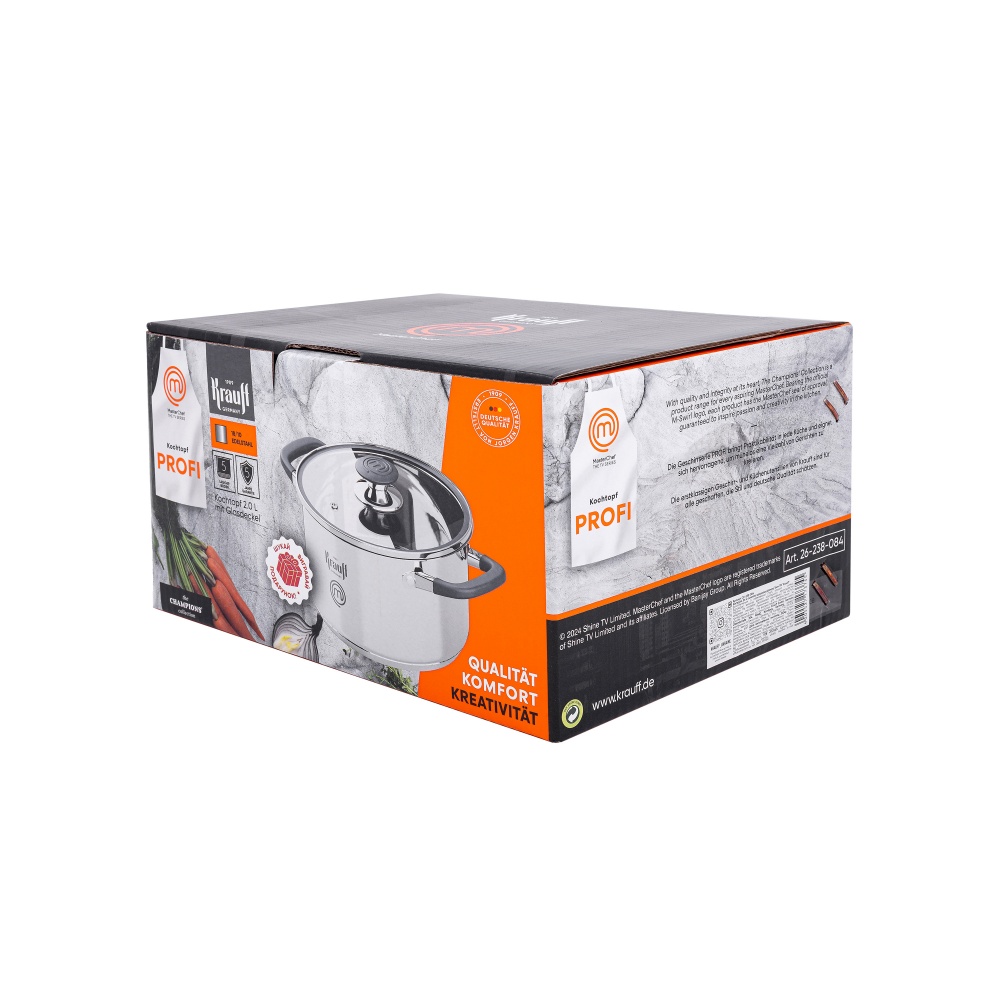 Кастрюля с крышкой Krauff MasterChef 2 л 16 см 26-238-084
