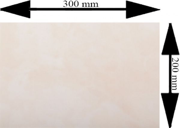 Плитка Golden Tile Карат Бежевый Е91151 20x30 