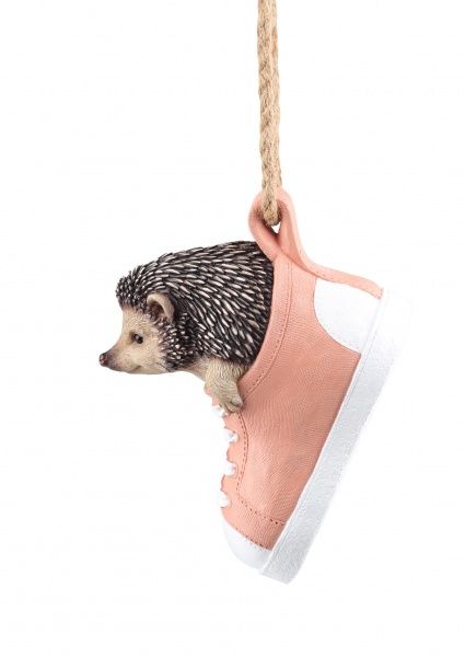 Фигурка декоративная Engard Ежик в ботинке KG-26