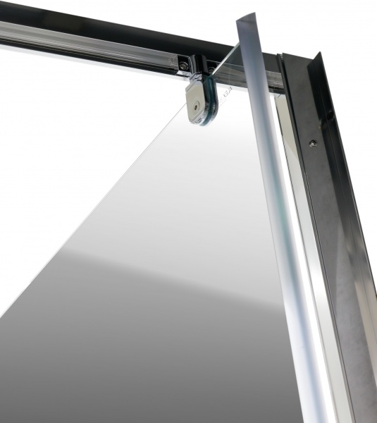 Душові двері Alex Baitler BD100.4110A 1000х2000 мм прозорий 