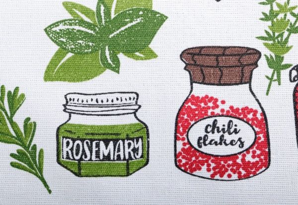 Скатерть Специи 140x220 см красный Homeline 