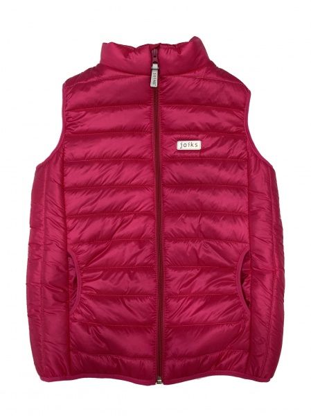 Жилет дитячий для дівчинки JOIKS р.152 малиновий 