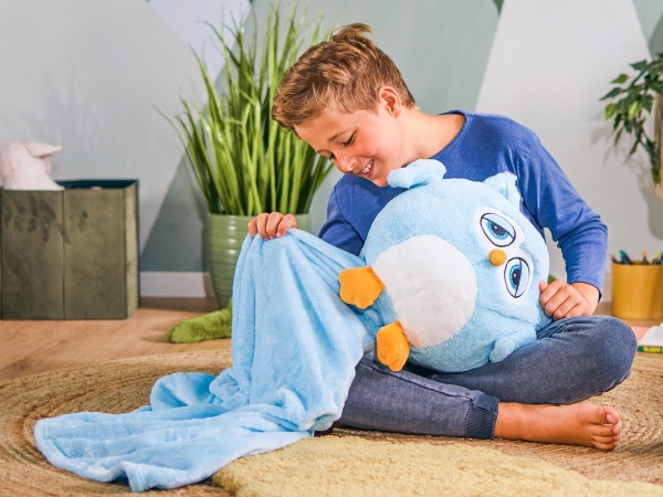 Набор Эмоциональная Совушка 3-в-1 Соня Блу-Блу голубой Dormeo 