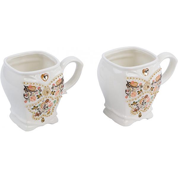 Набор чашек Пейсли 2 шт