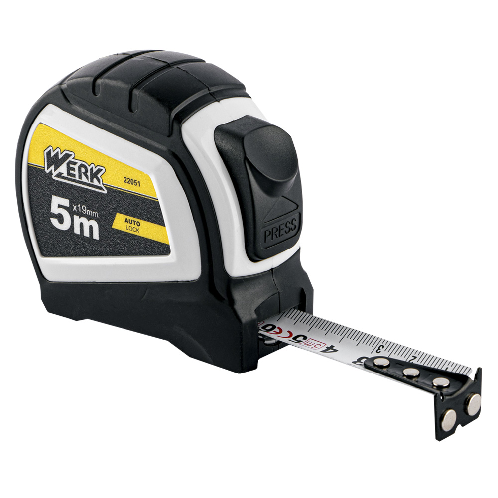 Рулетка Werk 107661 5 м x 19 мм