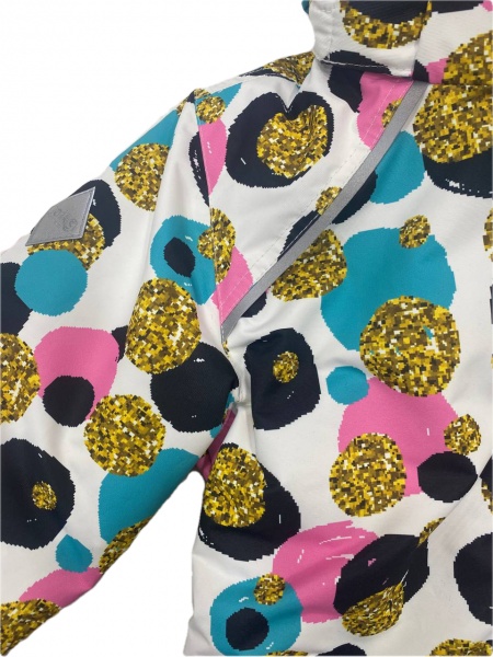 Куртка детская для девочек JOIKS р.134 белый G-25 