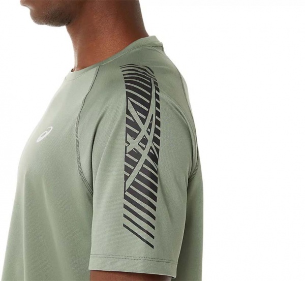 Футболка Asics ICON SS TOP 2011B055-305 р.XL зелений