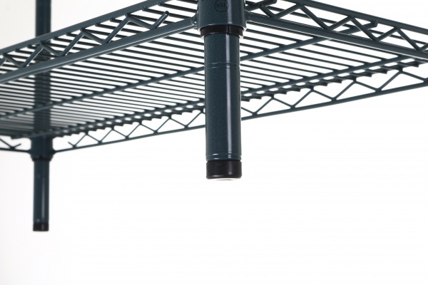 Стелаж PROзапас зелений 1800x760x360 мм метал полиця 4 шт. 