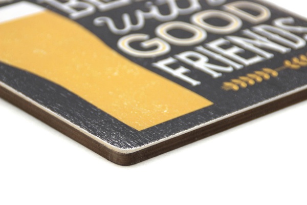 Постер деревянный 