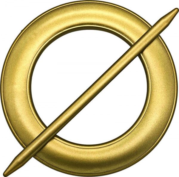 Декор Коло d150 мм антик темний С001-6 MISLT