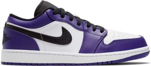 Кроссовки Nike Air Jordan 1 Low 553558-500 р.US 10 фиолетовый